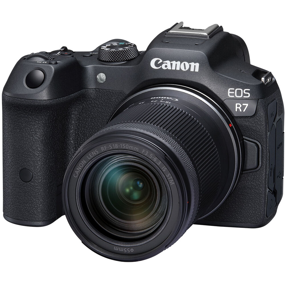 Canon EOS R7 Mirrorless Digital Camera with RF-S 18-150mm STM Lens - 2 Year Warranty - Next Day Delivery
