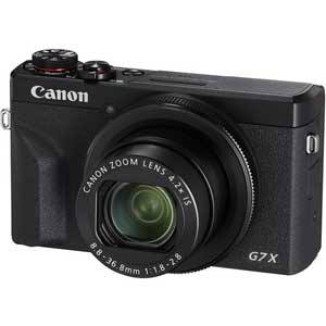 Canon PowerShot G7 X Mark III Digital Compact Camera (Black) - 2 Year Warranty - Next Day Delivery