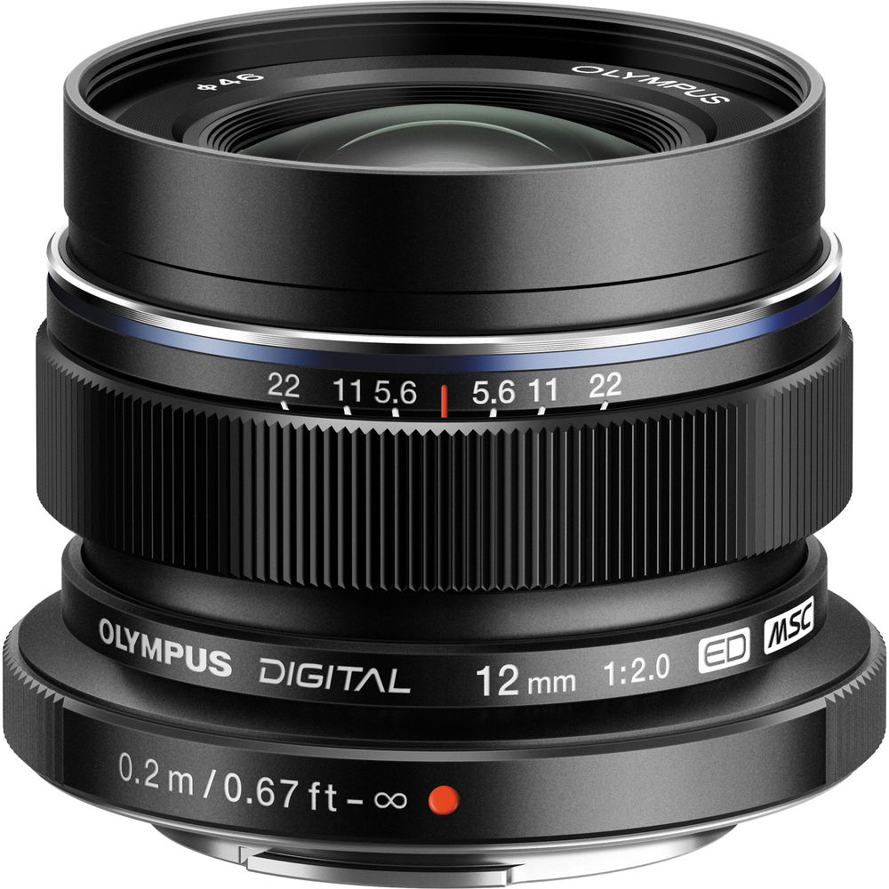 Olympus 12mm F2 (Black) 