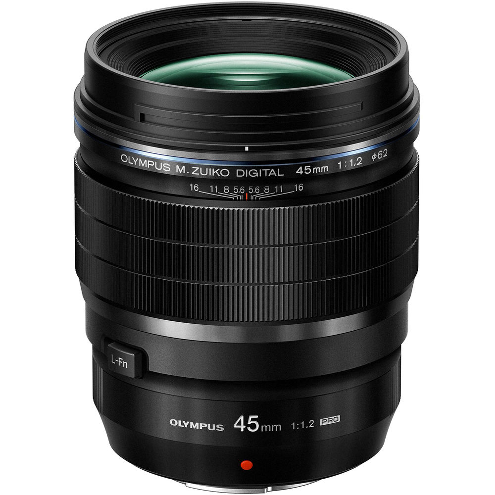 Olympus M&#46;Zuiko Digital ED 45mm f&#47;1&#46;2 PRO Lens &#45; 2 Year Warranty &#45; Next Day Delivery