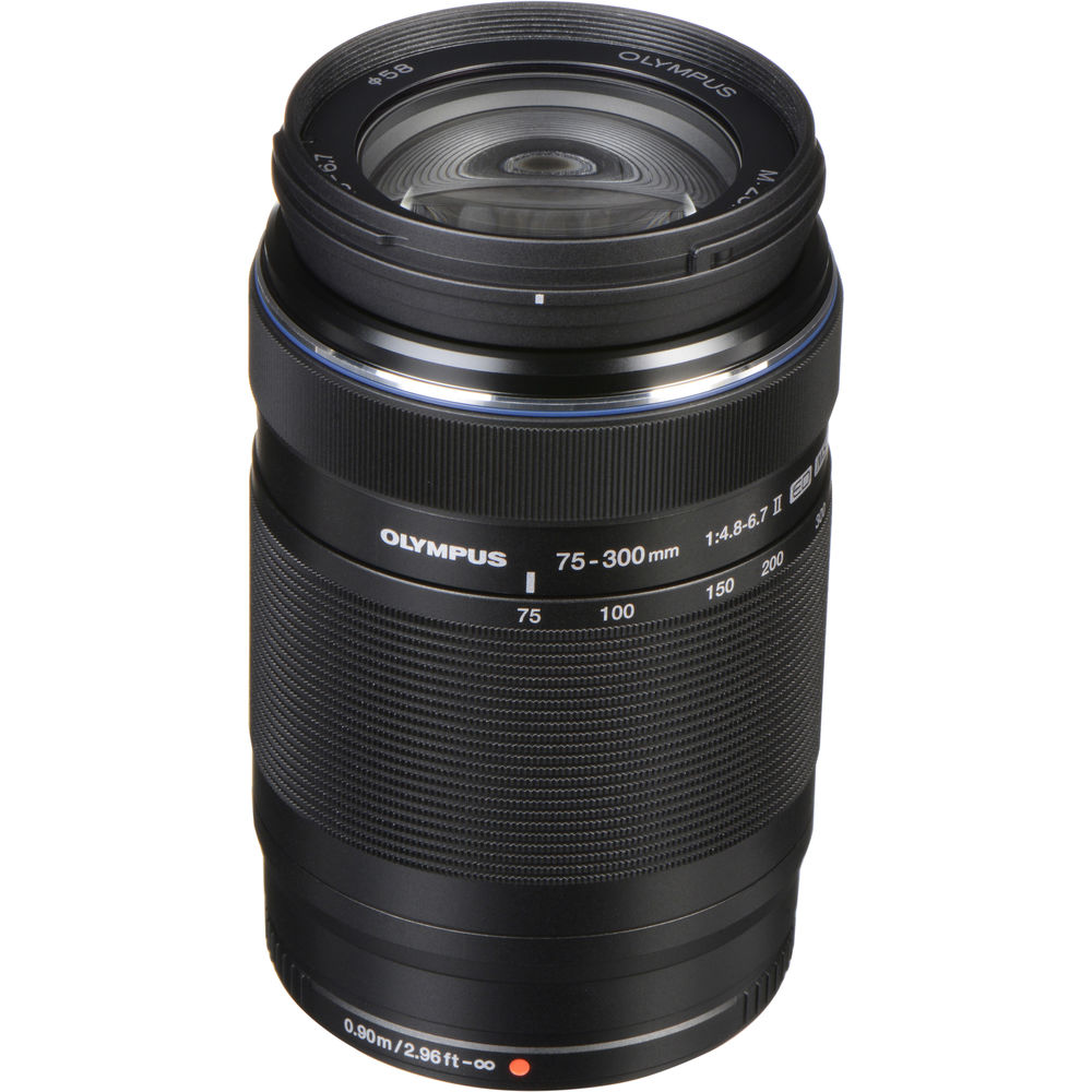 Olympus M&#46;Zuiko Digital ED 75&#45;300mm f&#47;4&#46;8&#45;6&#46;7 II Lens &#45; 2 Year Warranty &#45; Next Day Delivery