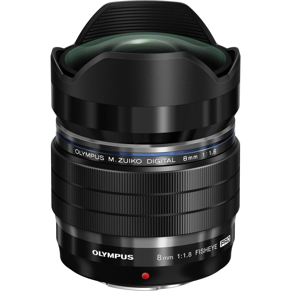 Olympus M&#46;Zuiko Digital ED 8mm f&#47;1&#46;8 Fisheye PRO Lens &#45; 2 Year Warranty &#45; Next Day Delivery