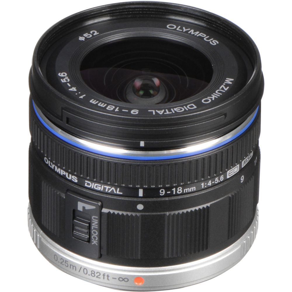 Olympus M&#46;Zuiko Digital ED 9&#45;18mm f&#47;4&#45;5&#46;6 Lens &#45; 2 Year Warranty &#45; Next Day Delivery