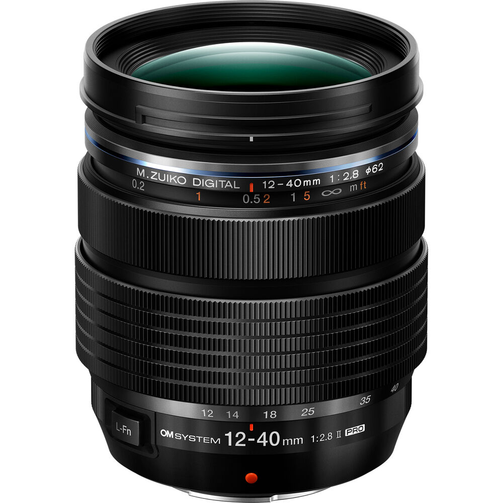 Olympus OM SYSTEM M&#46;Zuiko Digital ED 12&#45;40mm f&#47;2&#46;8 PRO II Lens &#45; 2 Year Warranty &#45; Next Day Delivery