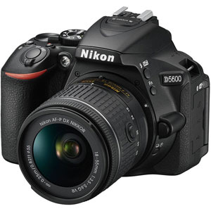 Nikon D5600 + AF-P 18-55 VR - 2 Year Warranty - Next Day Delivery